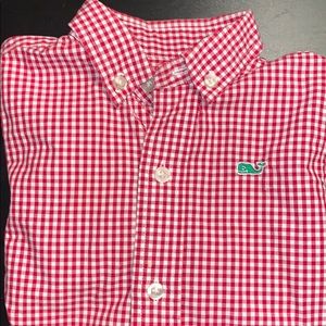 SOLD: Christmas Vineyard Vines Whale Shirt